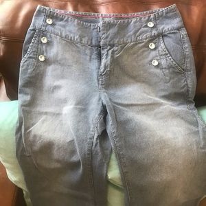 💙DKNY wise leg sailor jeans!